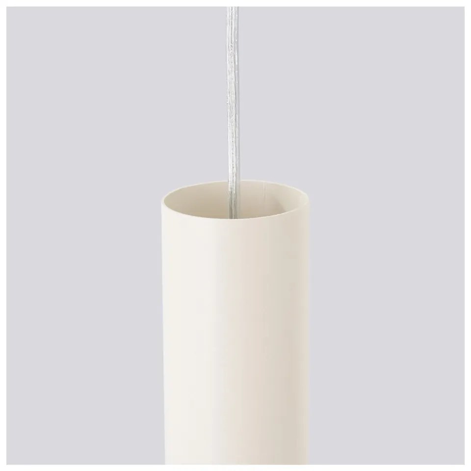 Lampadario color crema ø 19,5 cm Castro – Sollux