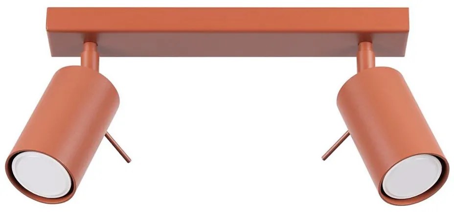 Sollux SL.1507 - Faretto RING 2xGU10/10W/230V rosso