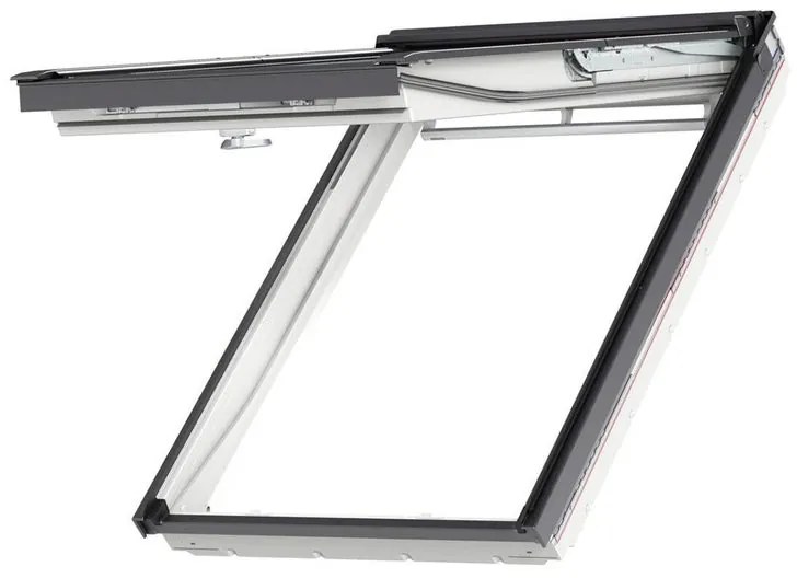 Finestra da tetto (faccia inclinata) VELUX GPU CK04 0068 manuale L 55 x H 98 cm bianco