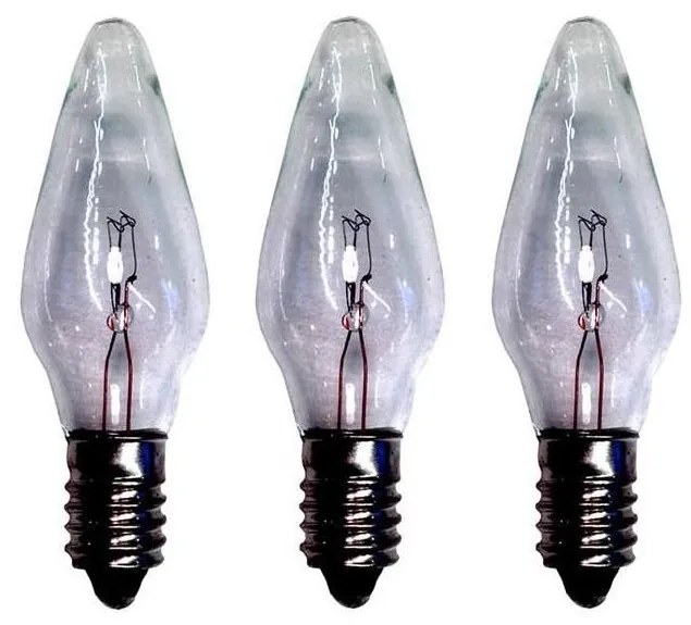 Markslöjd 702323 - SET 3x Lampadina natalizia RESERVLAMPA E10/3W/55V per uso intensivo