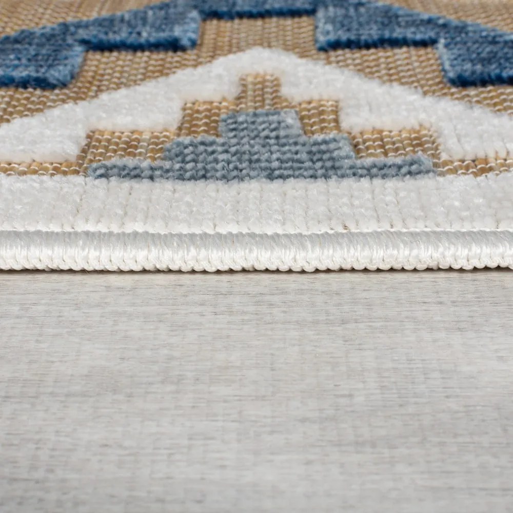 Passatoia da esterno color crema 80x230 cm Zion Natural - Flair Rugs