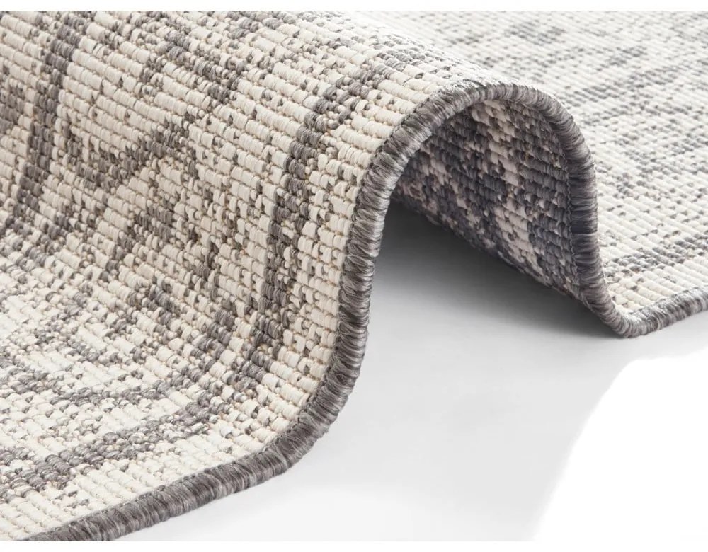 Tappeto da esterno grigio e crema , 200 x 290 cm Cebu - NORTHRUGS