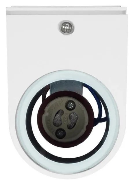 Applique da Esterno Bidirezione IP65 GU10 Stondata - Bianca