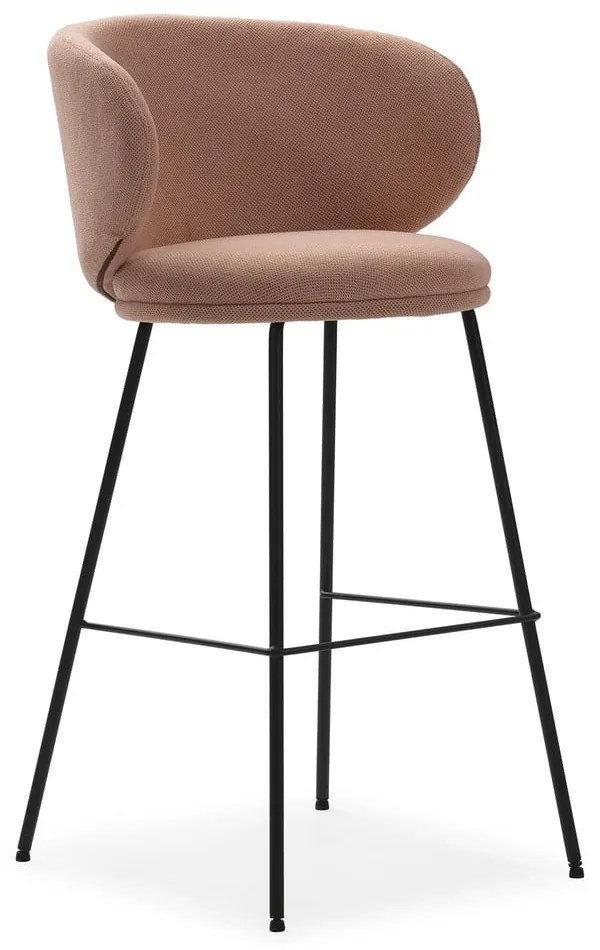 Set di sbagelli da bar in rosa chiaro 2 pz (altezza della seduta 65 cm) Rush – Marckeric