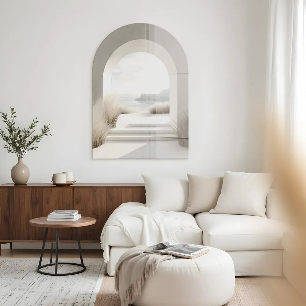 Dipinto su vetro 70x100 cm Pulau – Styler