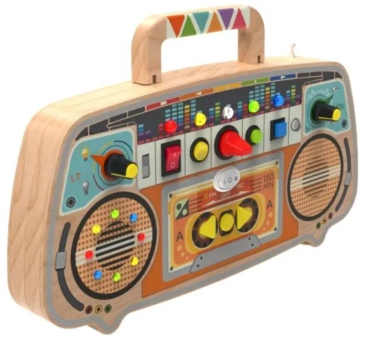 2Kids Toys - Pannello attività radio FM 3xAAA