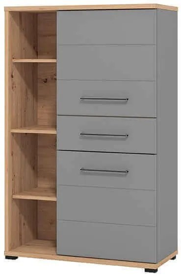 JADDIE - credenza due ante un cassetto moderno in legno