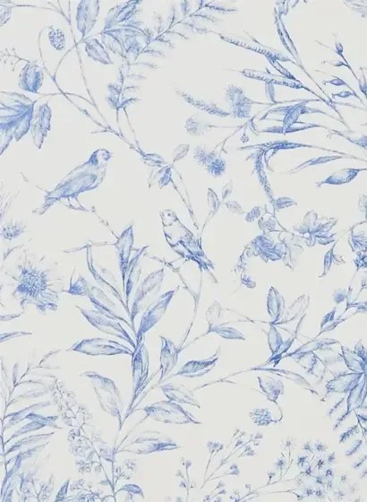 Ralph Lauren Carta da parati Fern Toile - Bluebell