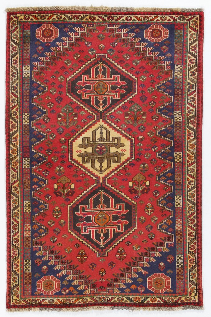 Gashghai Tappeto 110x170 (Iran) Annodato A Mano