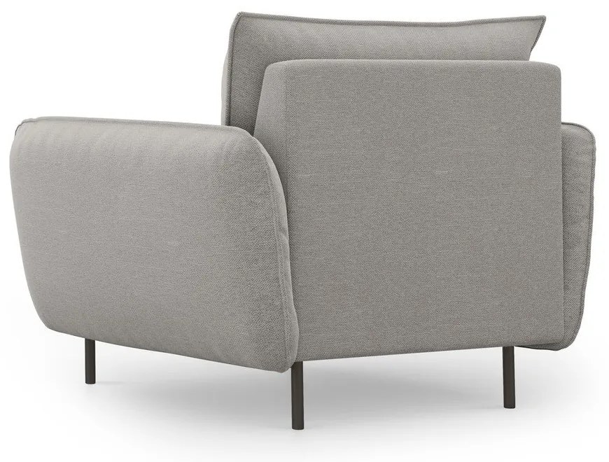 Poltrona grigio chiaro Vienna - Cosmopolitan Design