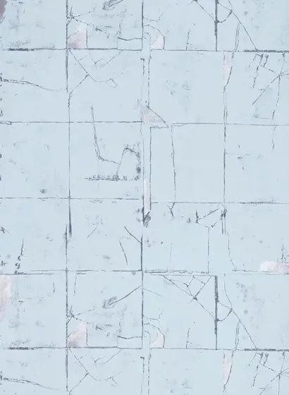 Fliesen Tapete Faenza Tile von Osborne & Little - Blue