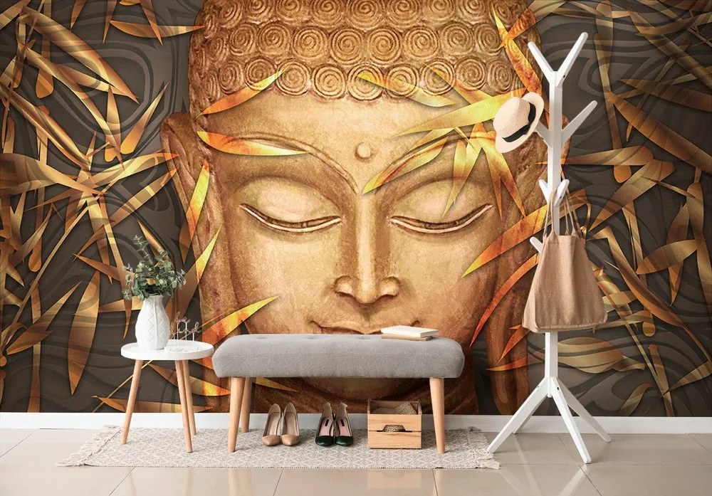 Carta da parati – Buddha sorridente