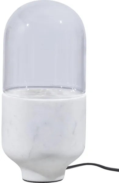 Lampada da tavolo ASEL 1xE27/25W/230V marmo bianco