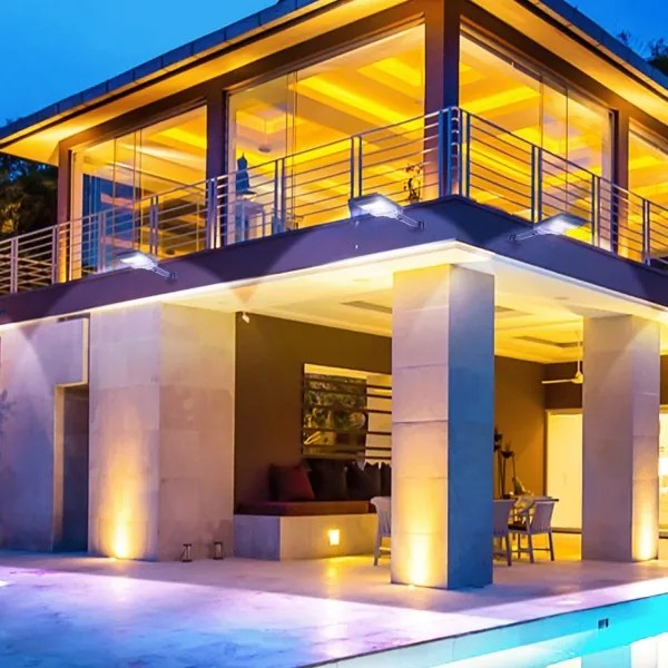 Aigostar - Lampada stradale solare LED con sensore LED/200W/3,2V IP65 6500K + +TC