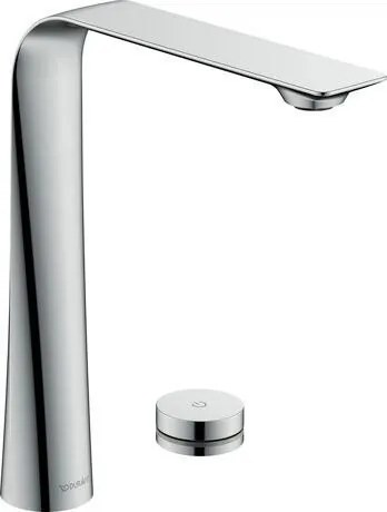 Miscelatore lavabo Elettronico alto XL bocca 180 mm 2 fori alimentatore a incasso senza scarico Cromo D1 D11110008010 Duravit