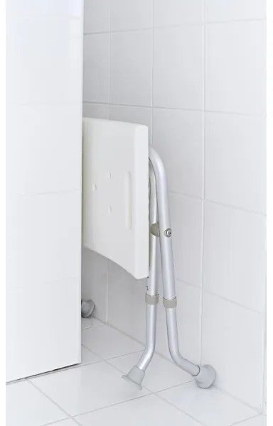 Ridder - Sgabello pieghevole 50x51 cm bianco