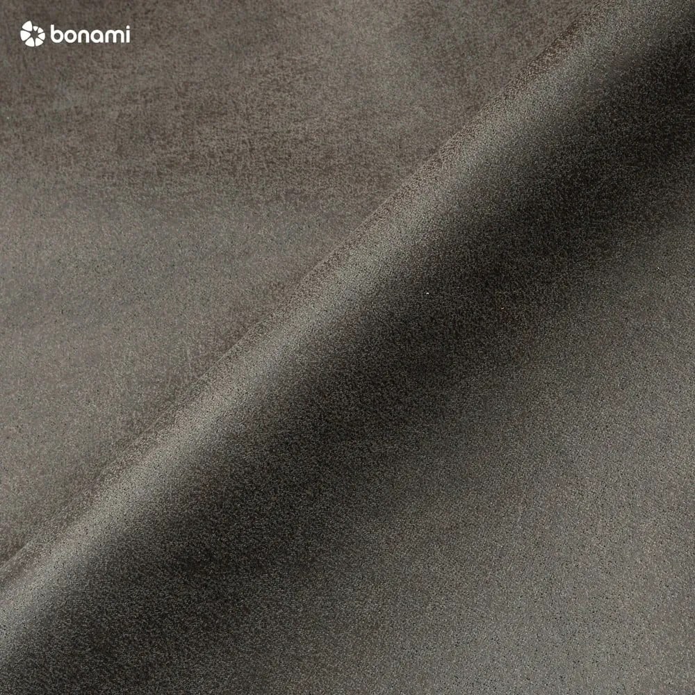 Pouf in similpelle grigio scuro Rate - Scandic