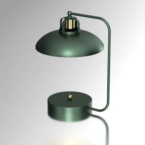 Brilagi - Lampada da tavolo FLAMENGO 1xE27/60W/230V verde
