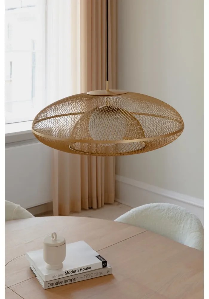 Paralume color oro ø 60 cm Faraday - UMAGE