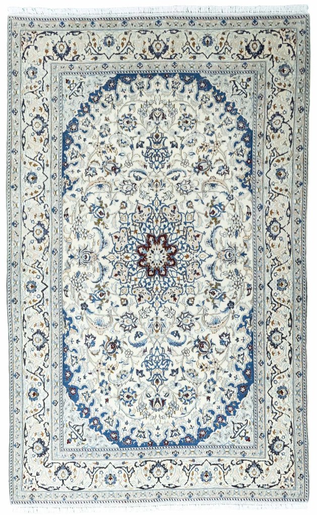 Nain Tappeto 160 x 260 Beige (Iran) Annodato A Mano