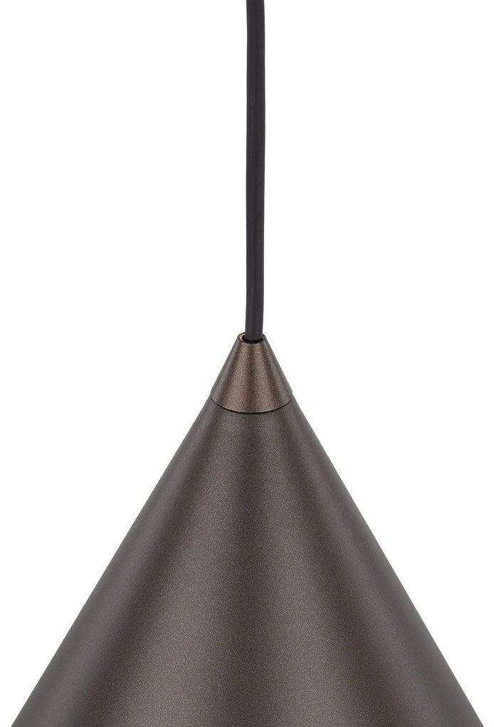 Lampada a sospensione Cono TK Lighting, dimmerabile, Bronzo / Ottone antico, Soggiorno / Sala da pranzo, Metallo, Moderno, Lampada a sospensione