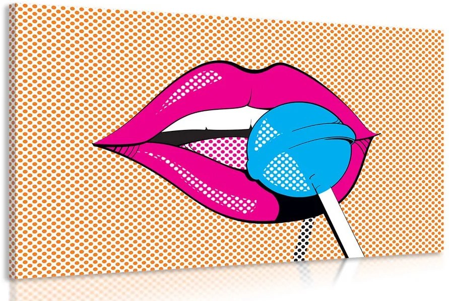 Stampa su tela – Lecca-lecca pop art