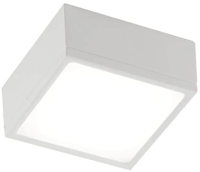 Plafoniera LED Klio bianco IP20 bianco naturale INTEC
