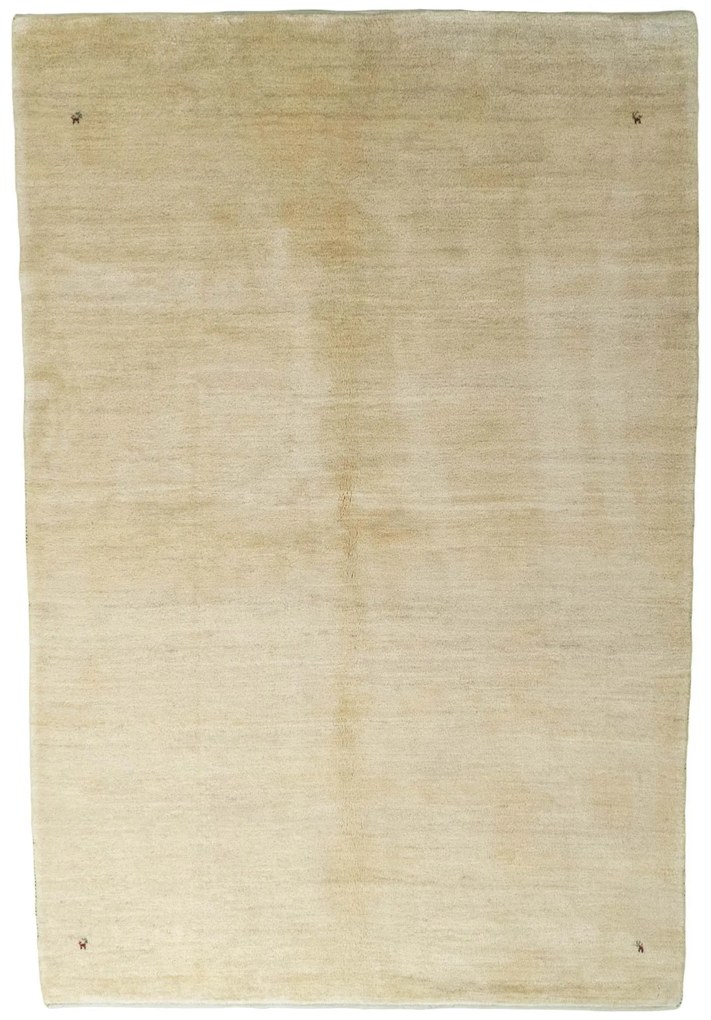 Gabbeh Tappeto 300x200 Beige (Iran) Annodato A Mano