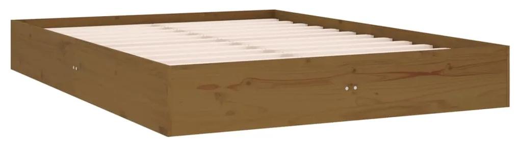 Giroletto miele in legno massello 120x190 cm 4ft small double