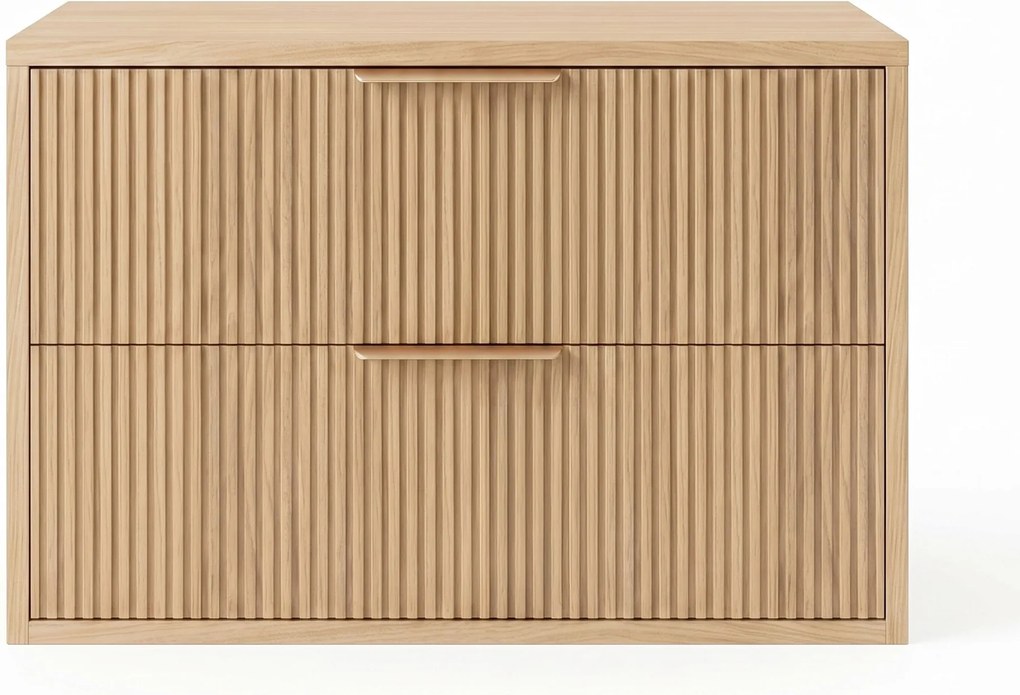 Mobile bagno sotto lavabo Rea Mono 60cm Beige
