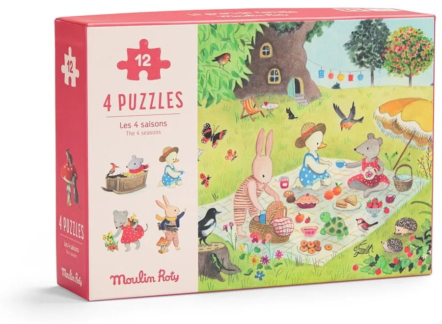 Puzzle La Grande Familie - Moulin Roty