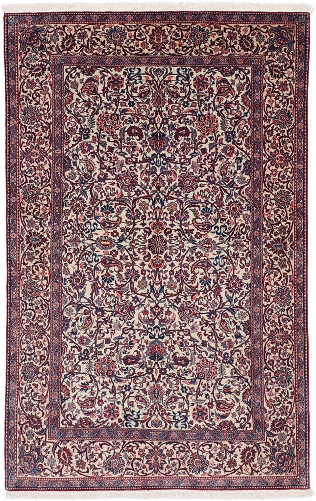 Kashan Tappeto persiano 130x210 (Iran) Annodato A Mano