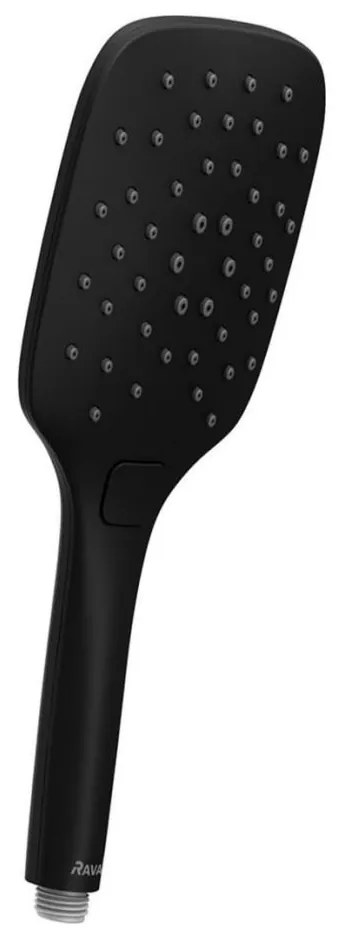 Ravak X07P569 - Doccetta con pulsante nera