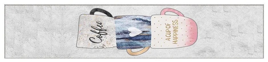 Runner lavabile 80x200 cm Coffee - Oyo Concept