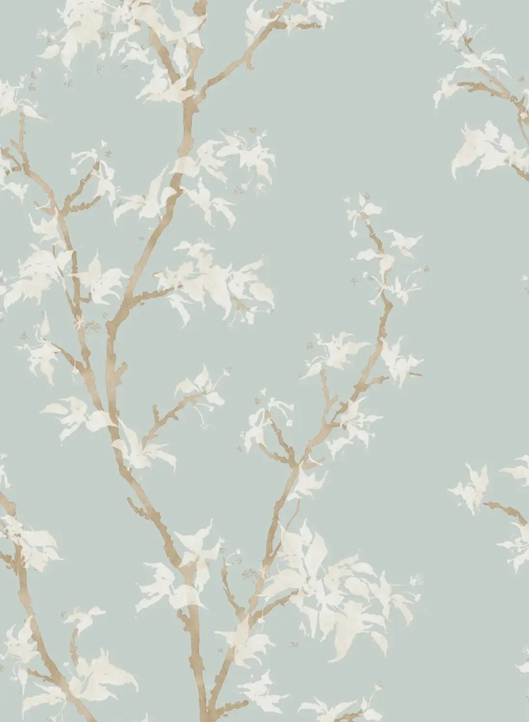 Cole & Son Carta da parati Chinese Branch - Duck Egg