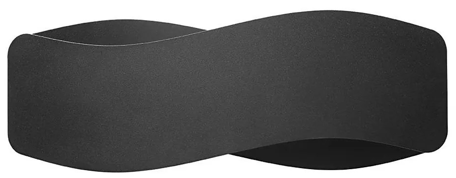 Sollux SL.1020 - Applique  TILA 2xG9/40W/230V 40 cm nera