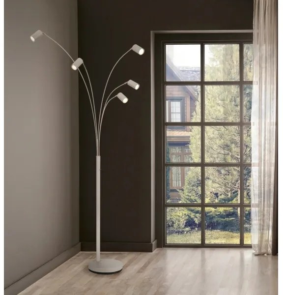 Globo 57910-5SSA - Lampada da terra ROBBY 5xGU10/35W/230V