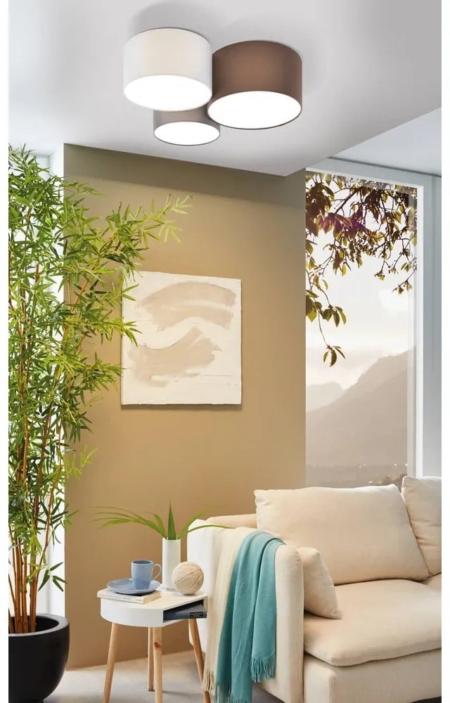 Plafoniera grigia/marrone 49,5x61 cm PASTORE – EGLO