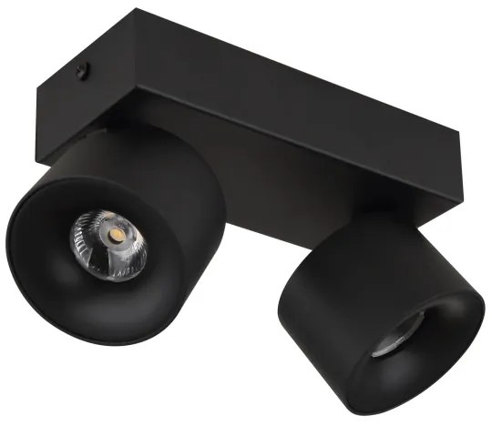Globo 56961-2B - Faretto LED RAE 2xLED/6W/230V nero