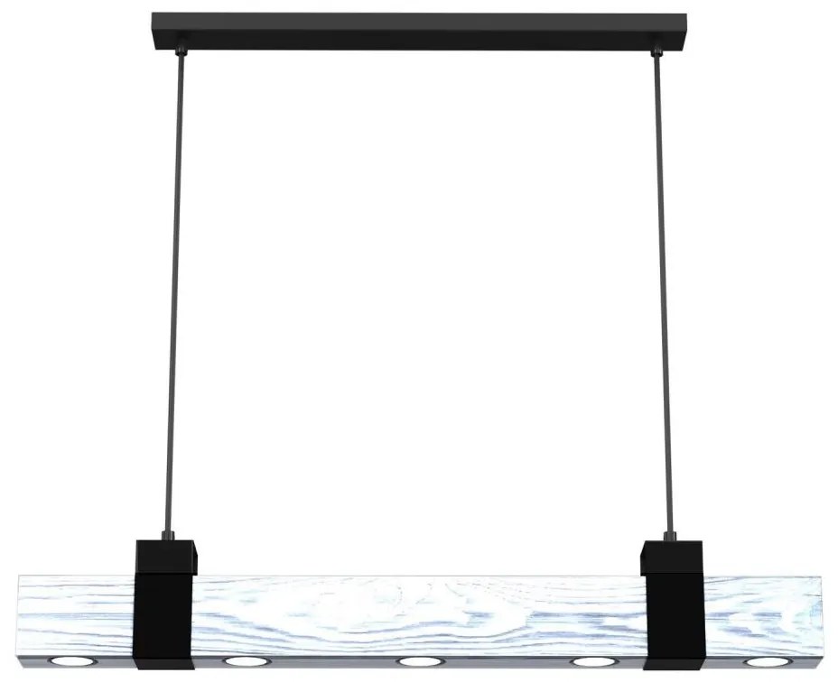 Lampadario a sospensione con filo BELEN 5xGU10/8W/230V