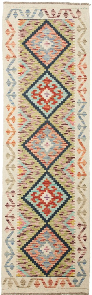 Kilim Tappeto 200 x 60 (Pakistan) Tessuto A Mano