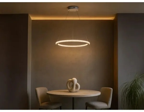 Lampadario LED dimmerabile su cavo LED/90W/230V 3000-6500K Ø 60 cm + telecomando