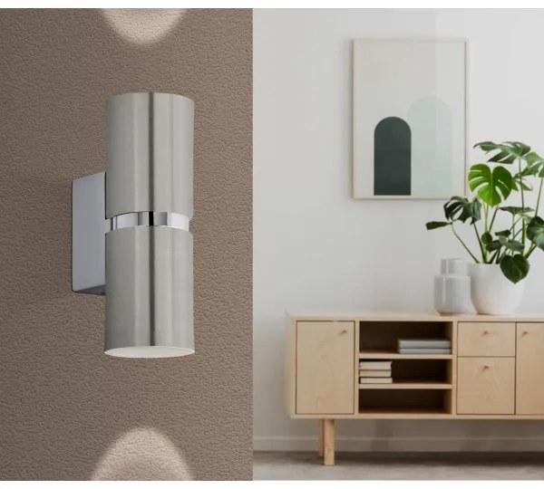 Eglo 96261 - Applique a LED PASSA 2xGU10/3.3W/230V tondo