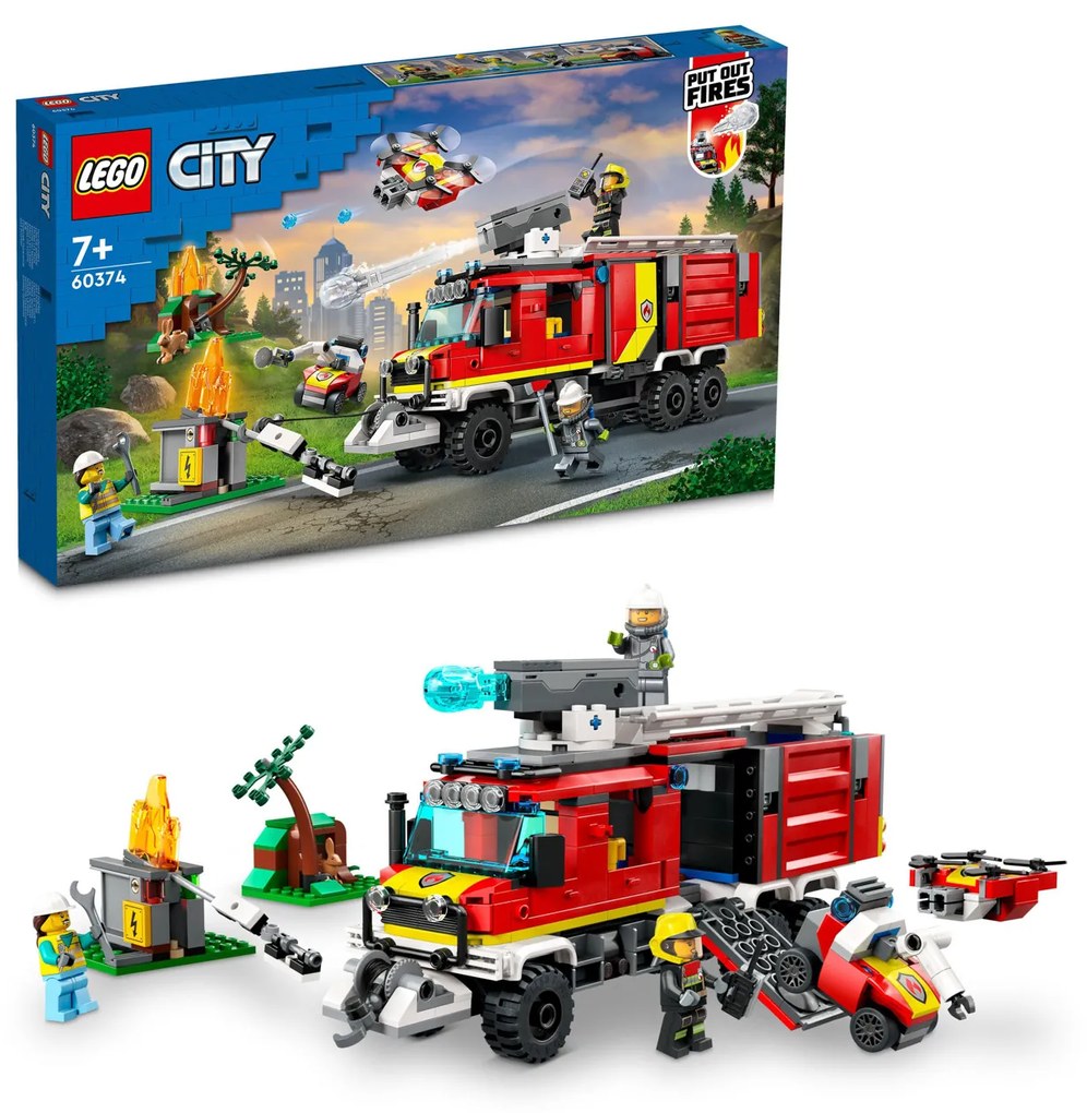 Autopompa del vigili del fuoco Lego City