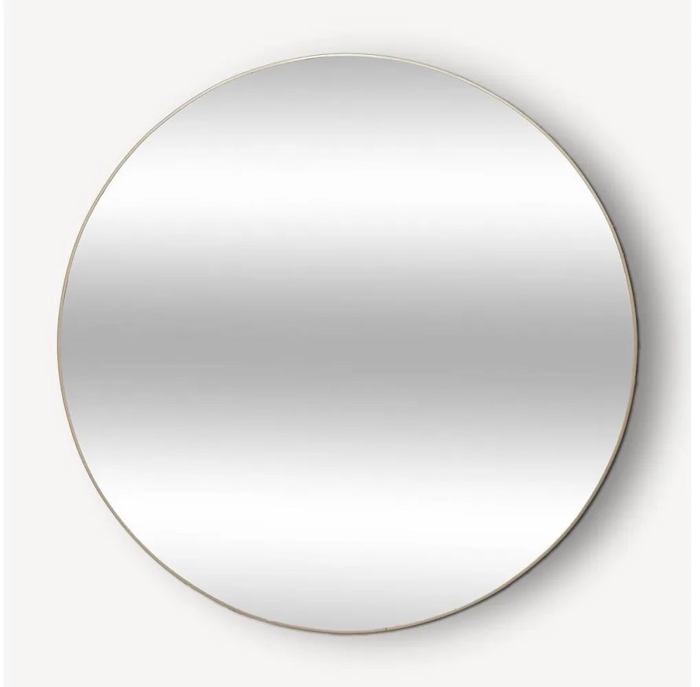 Atmosphera - Specchio da parete ALICE diametro 110 cm oro