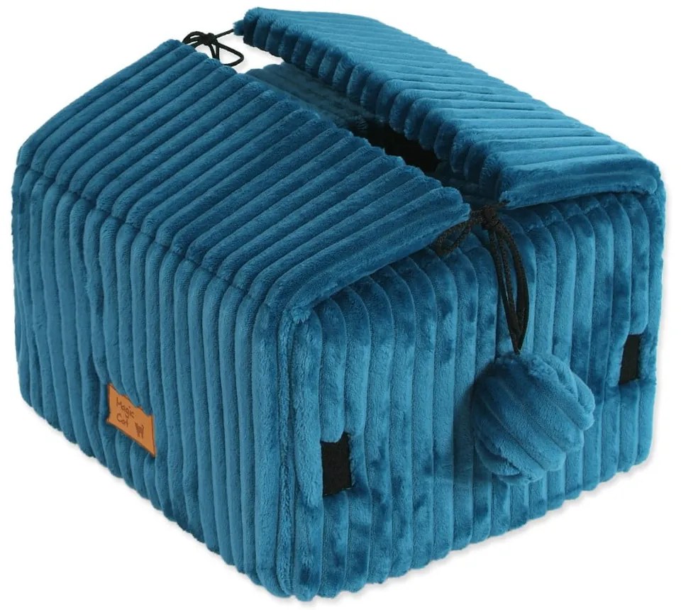 Cucù blu per gatto 40x36 cm Magic Cat Stripe – Plaček Pet Products