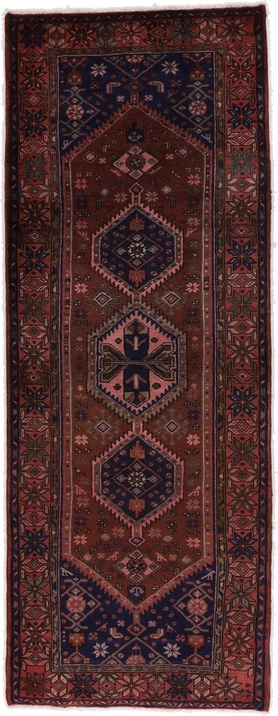 Hamedan Tappeto persiano 120x310 (Iran) Annodato A Mano