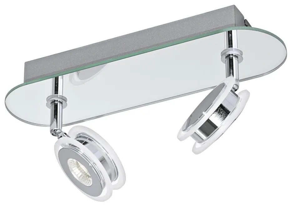 Eglo 95278 - Faretto LED da bagno AGUEDA 2xLED/3,3W/230V