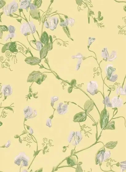 Cole & Son Carta da parati Sweet Pea - Yellow