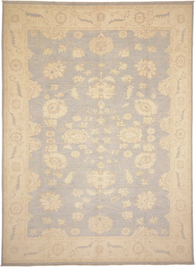 Ziegler Tappeto 270 x 380 Beige (Pakistan) Annodato A Mano